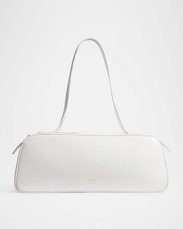 Simona Crackle Patent Leather Shoulder Bag